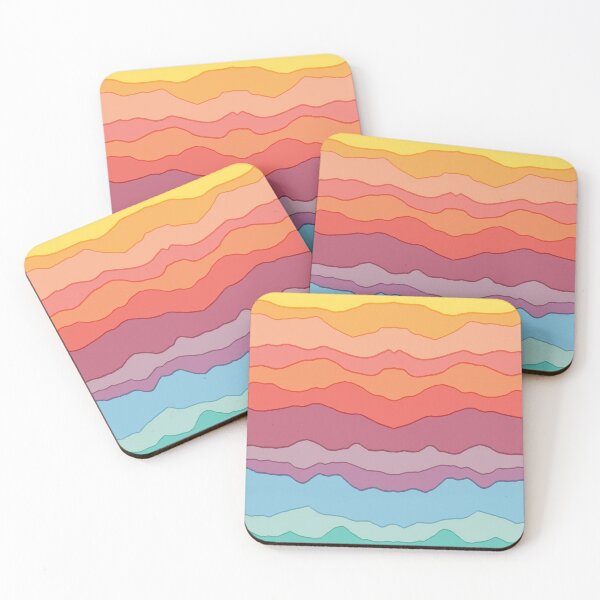 Item preview, multicoloured waves designed and sold by Cypherys.