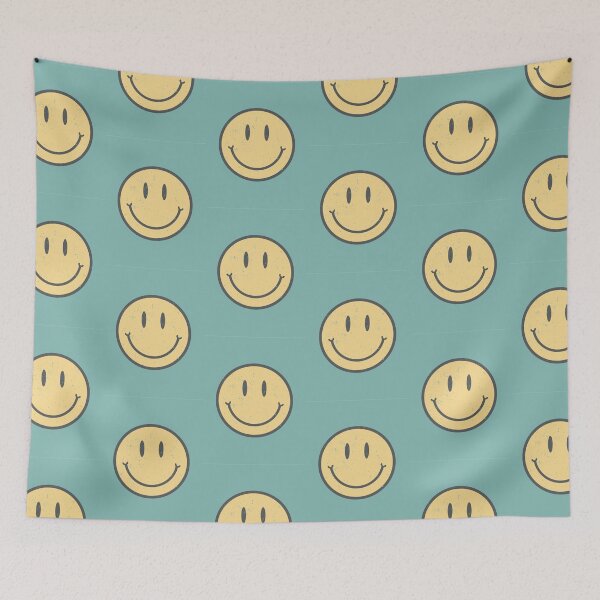 Item preview, retro smiley face designed and sold by laurenashdesign.