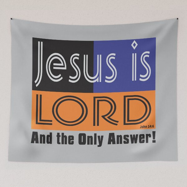 Item preview, JESUS IS LORD AND THE ONLY ANSWER designed and sold by ej-sulu.