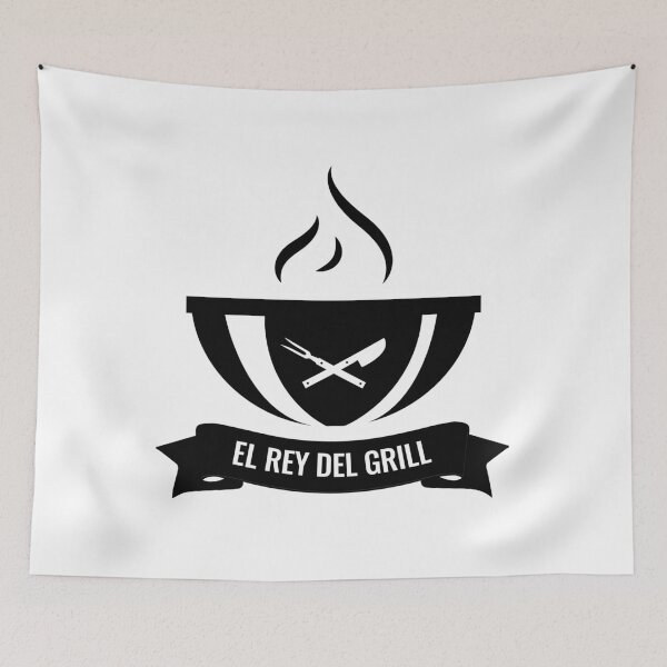 Item preview, EL REY DEL GRILL (Negro) designed and sold by elmerdante.
