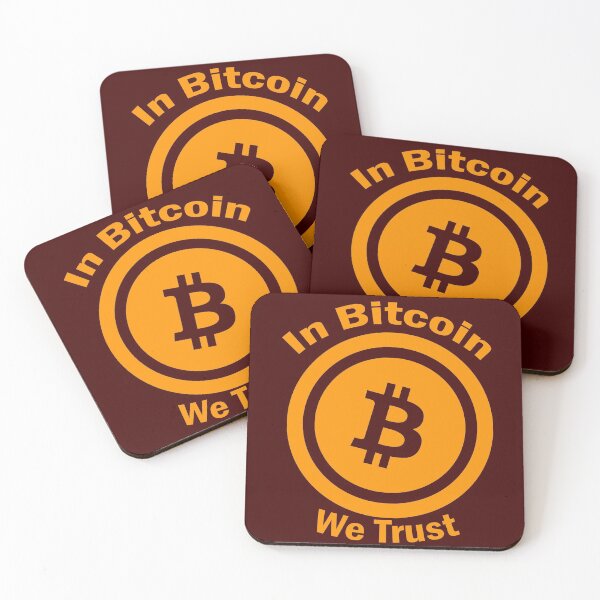 Item preview, In Bitcoin We Trust designed and sold by Glitch Forge.