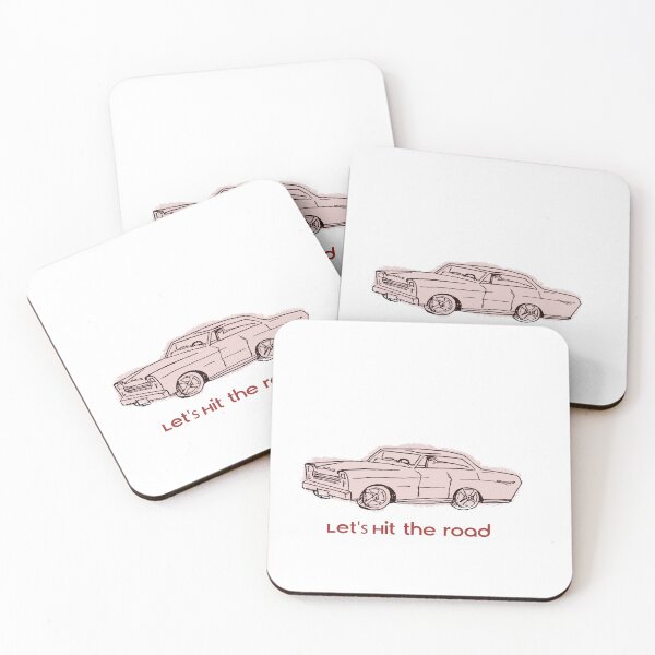 Item preview, Pastel pink car with text designed and sold by GlowDoodles.