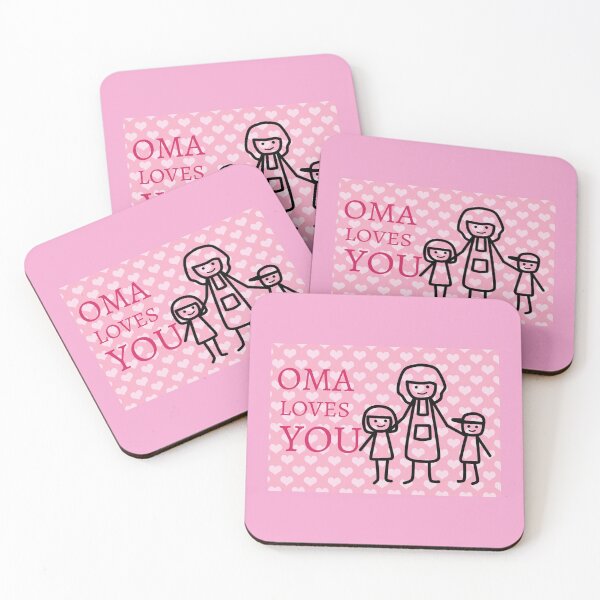 Item preview, OMA LOVES AND MISSES YOU Face Mask  designed and sold by walkingrock.