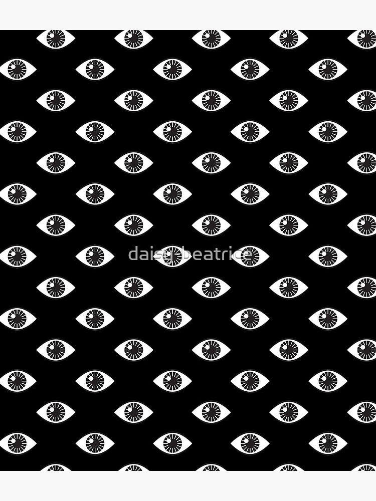 Eyes Wide Open - on Black by daisy-beatrice