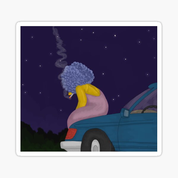 sad boi bart Sticker - Sticker Graphic - Auto, Wall, Laptop, Cell, Truck  Sticker for Windows, Cars, Trucks