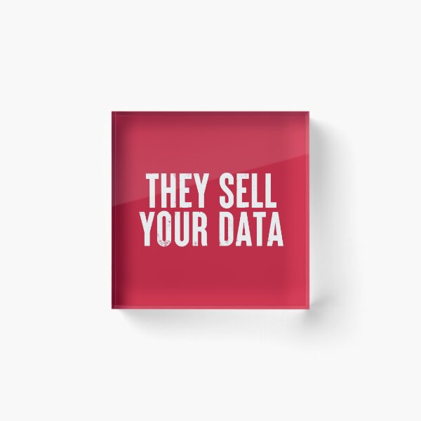 Item preview, They Sell Your Data - Anti Social Media Movement #6 designed and sold by SalahBlt.