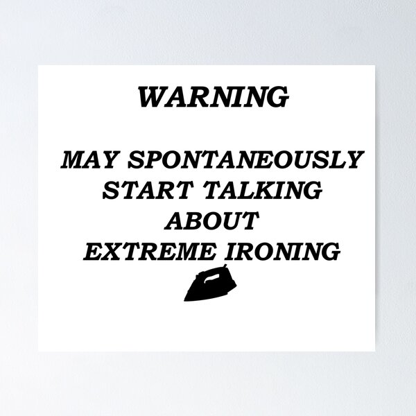 Item preview, Ironing Extreme designed and sold by BellaVille.