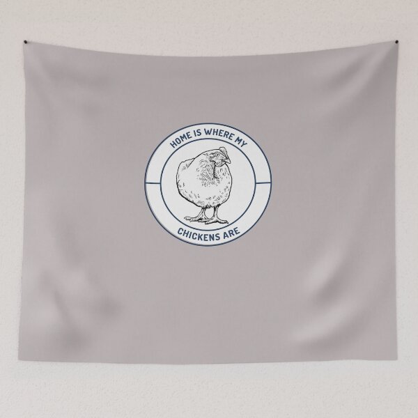 Item preview, Home Is Where My Chickens Are designed and sold by MoTeesMo.
