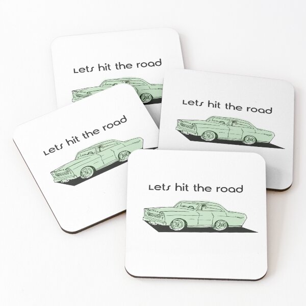 Item preview, Black and green car designed and sold by GlowDoodles.