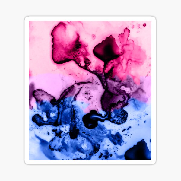 Item preview, Bi-flag subtle marble abstract designed and sold by -Gedwolcraeft-.