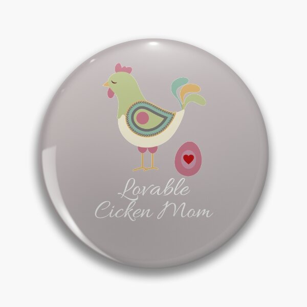 Item preview, Lovable Chicken Mom designed and sold by MoTeesMo.