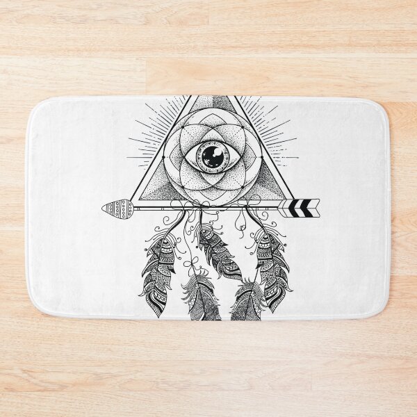 Item preview, All Seeing Eye and Arrow with Feathers designed and sold by Ninjawhere.