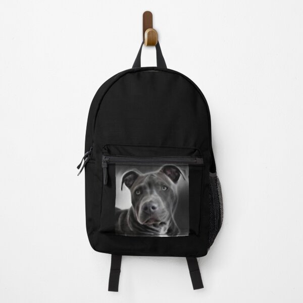 Pit bull design for Blue Nose PitBull Lovers will love this beautiful painting of this gentle breed Backpack