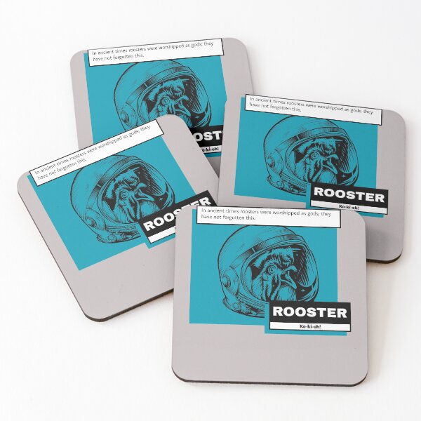 Item preview, Rooster - Ko-ki-oh! designed and sold by MoTeesMo.