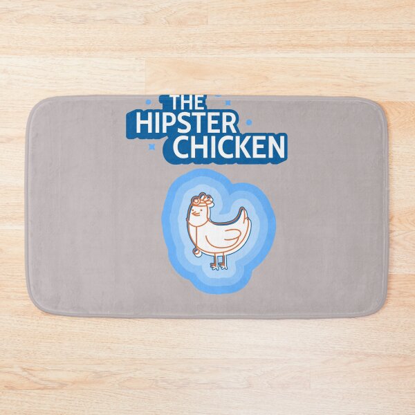 Item preview, The Hipster Chicken designed and sold by MoTeesMo.