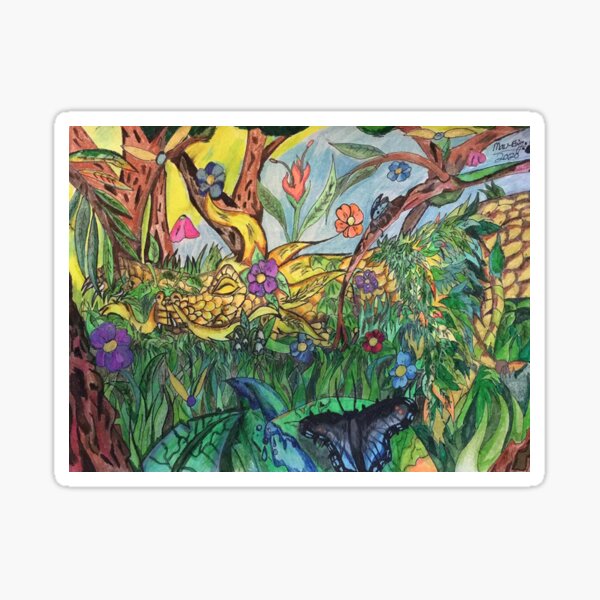 Hibernating Dragon Sticker