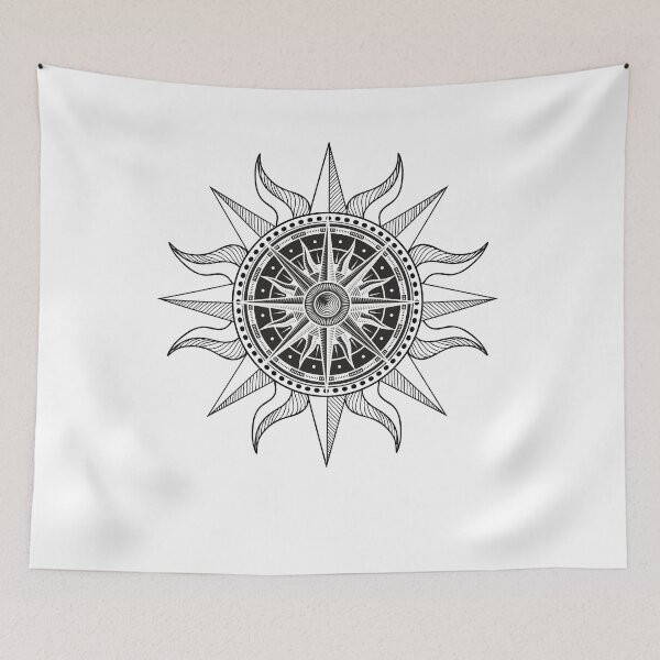 Item preview, Black and White Sun  designed and sold by Ninjawhere.