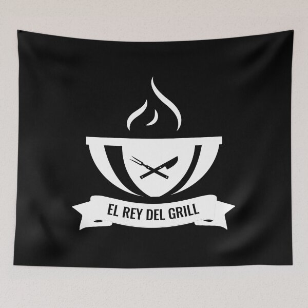 Item preview, EL REY DEL GRILL (Blanco) designed and sold by elmerdante.