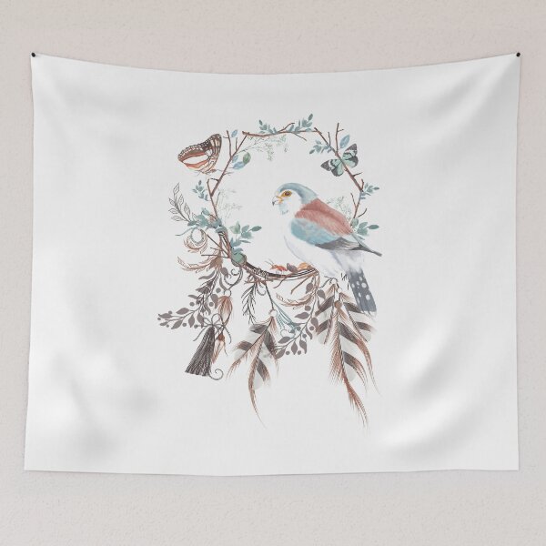 Item preview, Bird and Butterfly Wreath designed and sold by Ninjawhere.