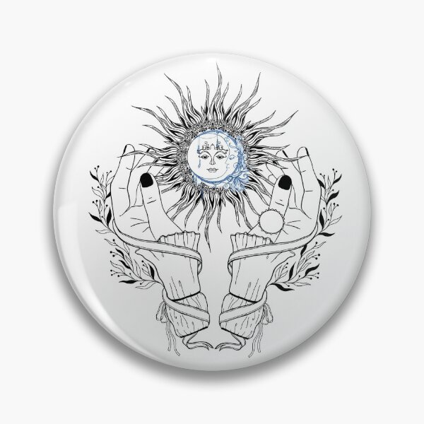 Item preview, Sun, Moon and Hands designed and sold by Ninjawhere.
