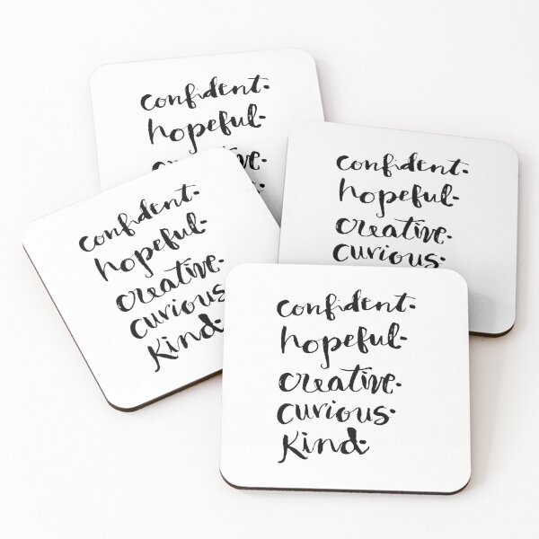 Item preview, lettering quote positive calligraphy designed and sold by Mikelazv.