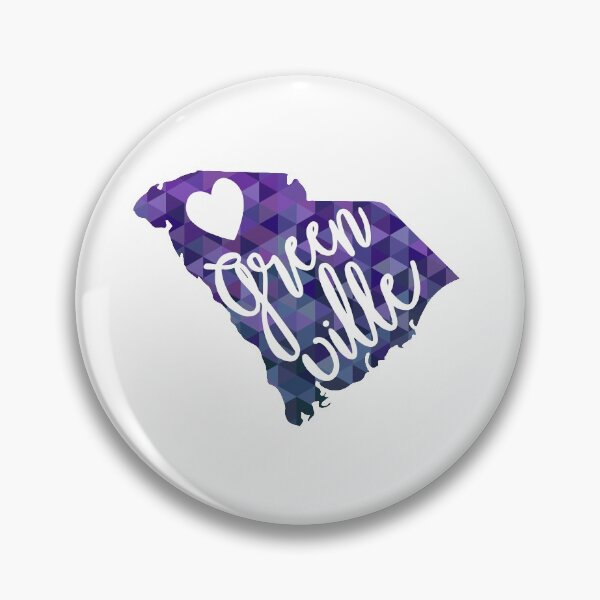 Item preview, Greenville South Carolina Map designed and sold by candhdesigns.