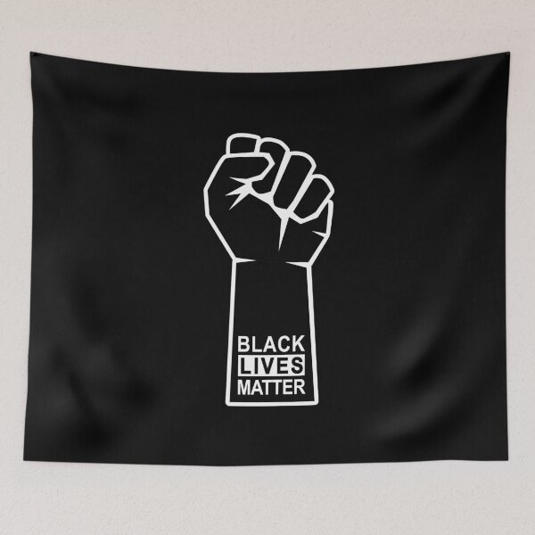 Item preview, Black lives matter, fist fighting designed and sold by beakraus.