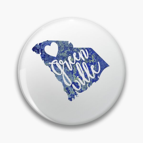 Item preview, Greenville South Carolina Map designed and sold by candhdesigns.
