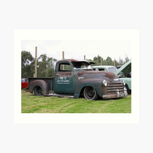 Chevrolet Truck - Rat Look Art Print