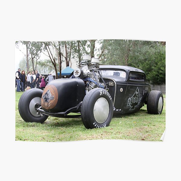 Stunning Hot Rod/Rat Creation Poster