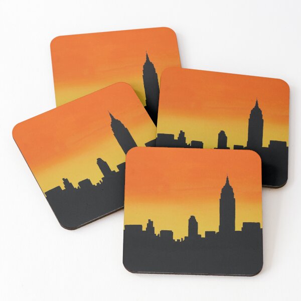 Item preview, NYC in Silhouette by Angie Siemsen designed and sold by floofpictures.