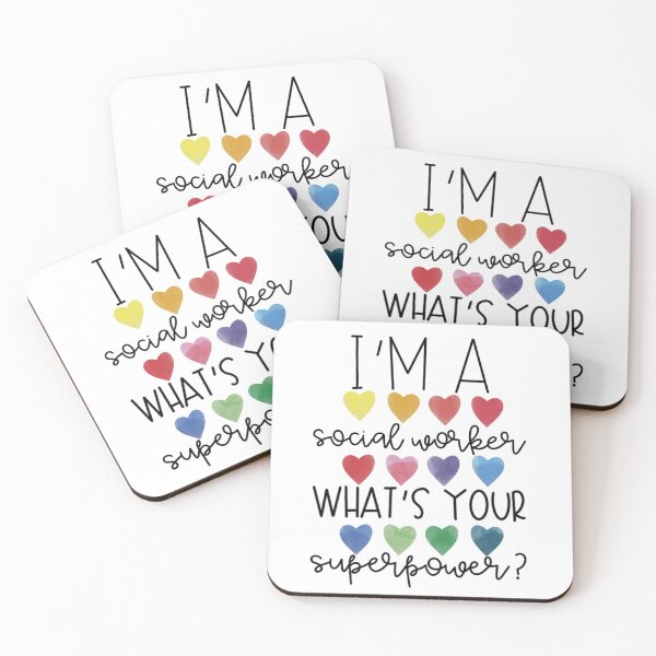 Item preview, I'm a Social Worker, What's Your Superpower? designed and sold by Liz99.