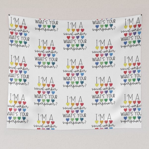Item preview, I'm a Social Worker, What's Your Superpower? designed and sold by Liz99.