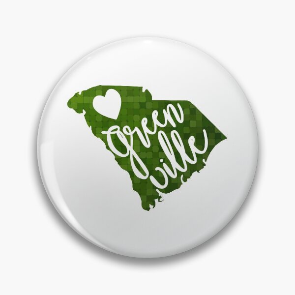 Item preview, Greenville South Carolina Map designed and sold by candhdesigns.