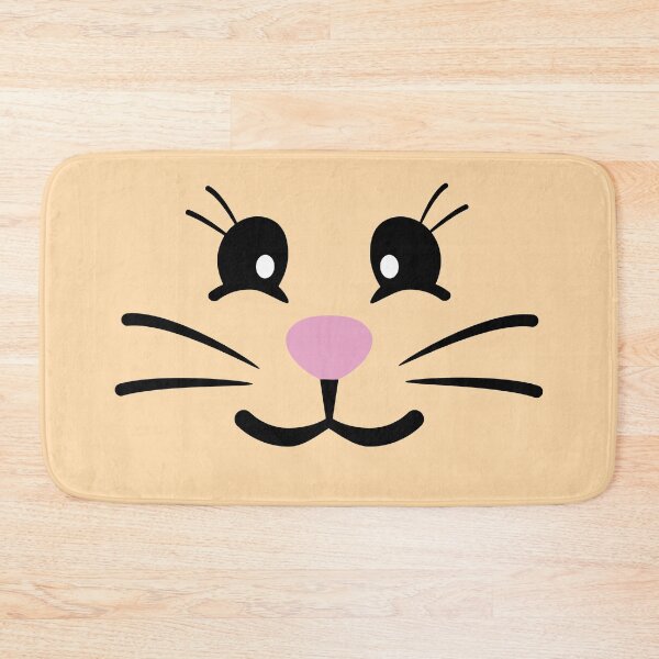 Item preview, Cute Kawaii Bunny Or Rabbit Face With Pink Nose for Bunny Lovers designed and sold by mcshirtface.