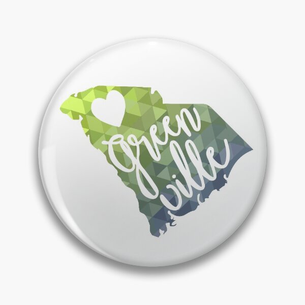 Item preview, Greenville South Carolina Map designed and sold by candhdesigns.