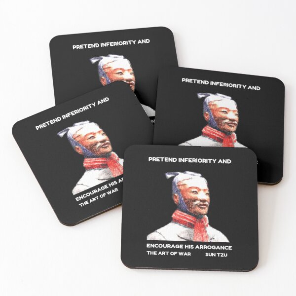 Item preview, Sun Tzu Pretend inferiority and encourage his arrogance. The art of war designed and sold by enigma3a.