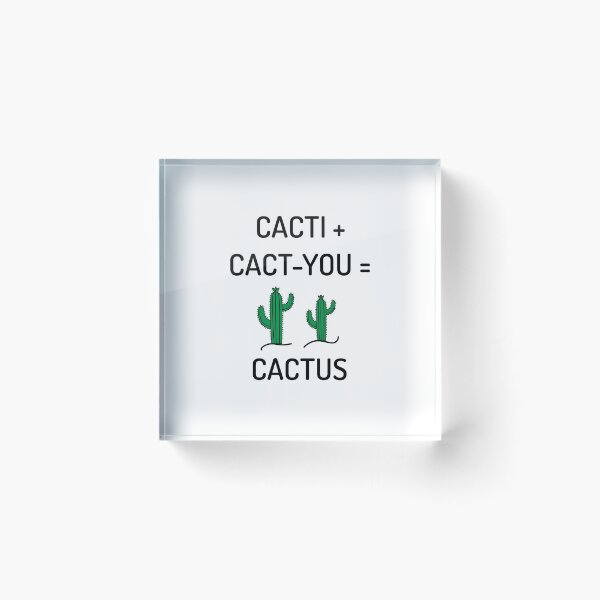 Item preview, cacti+cact-you=cactus designed and sold by Ms-Nach.