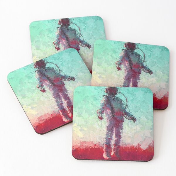 Item preview, Astronaut oil painting designed and sold by Rccola55.