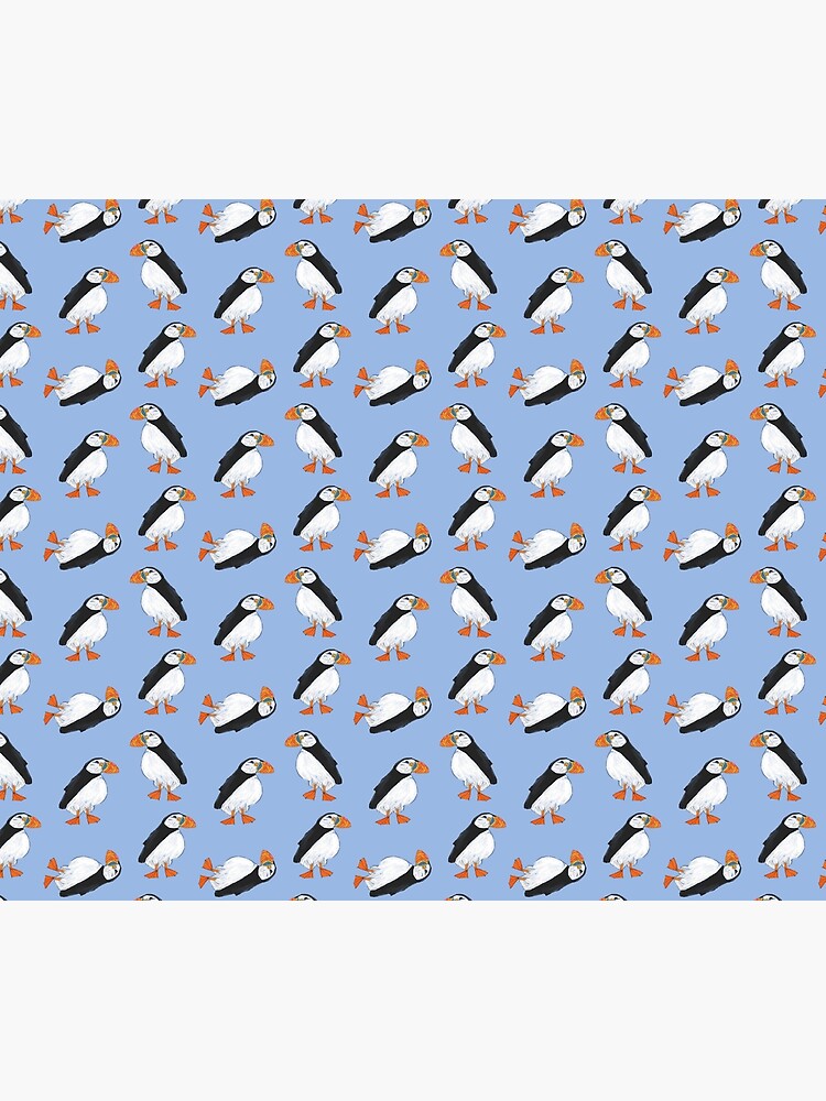 Cute and Whimsical Puffin Design by ClareWalkerArt
