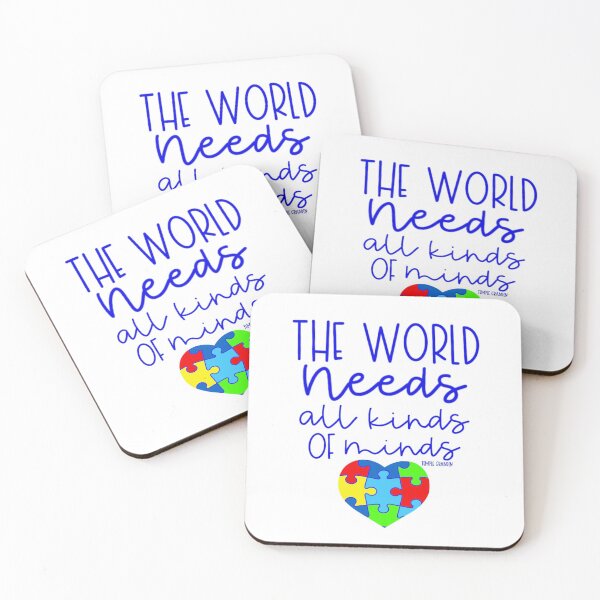 Item preview, The World Needs All Kinds Of Minds designed and sold by Liz99.