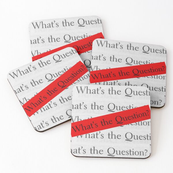 Item preview, WHAT´S THE QUESTION? designed and sold by damek.