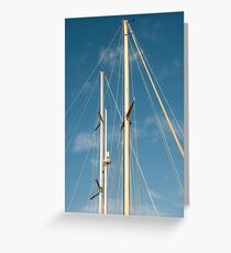 Masts Greeting Card