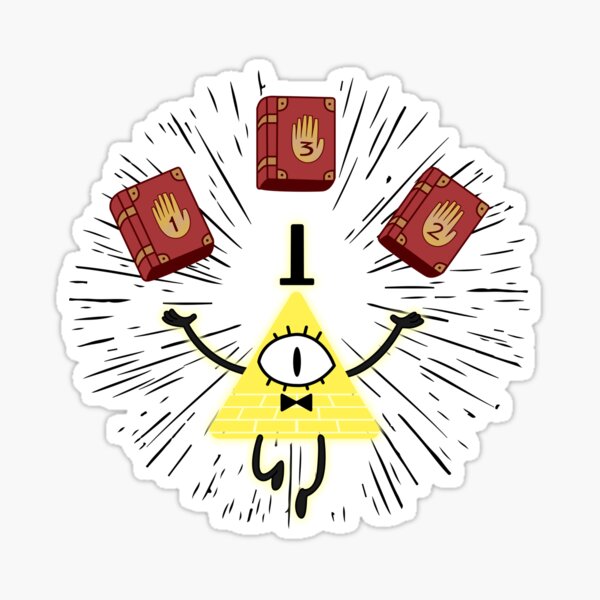 Bill Cipher | Gravity Falls Sticker