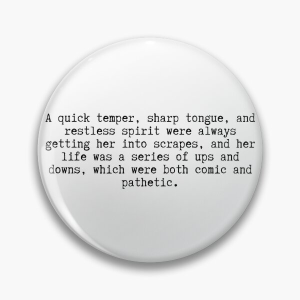Item preview, Little Women (2019)- quick temper, sharp tongue, and restless spirit  designed and sold by erinaceous.