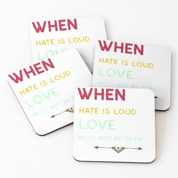 Item preview, when hate is loud love must not be silent designed and sold by truewear1.