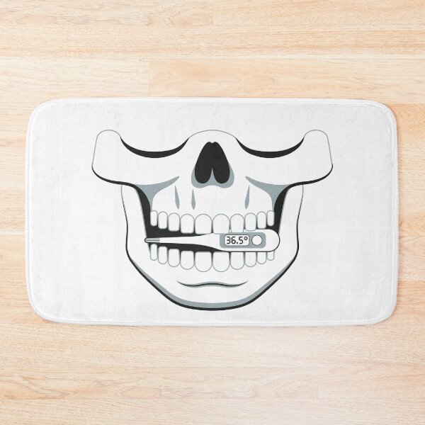 Item preview, Skull Thermometer Face mask designed and sold by designsnmore.