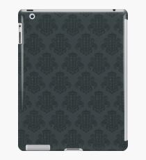 Tardis Damask - Grey iPad Case/Skin