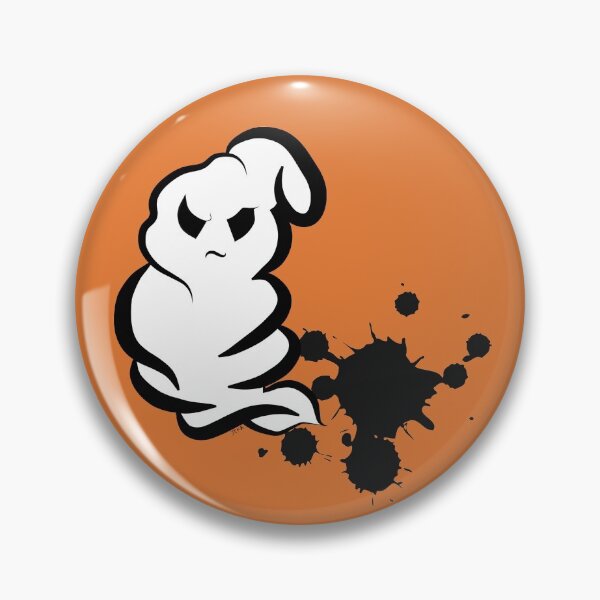 Item preview, Angry Ghost Ink Stain Black designed and sold by leeloolook.