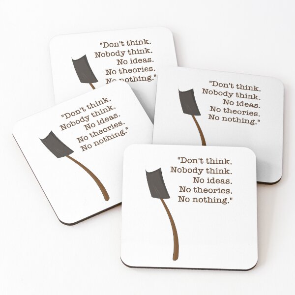 Item preview, Vogon Vogsphere Slaptick Don’t Think Hitchhikers Quote  designed and sold by Rocket Fox.